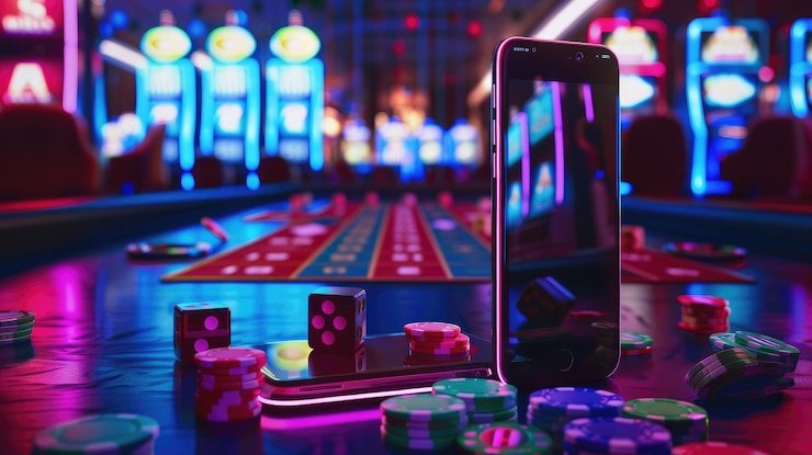 Antarmuka Bandar Poker di rexdl menampilkan meja permainan dengan detail transaksi real-time